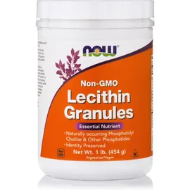 Now Foods Lecithin Granules (Non GMO) Vegetarian 1lb 454gr