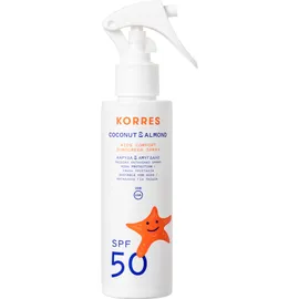 Korres Coconut & Almond Kids Comfort Sunscreen Spray SPF50 150ml