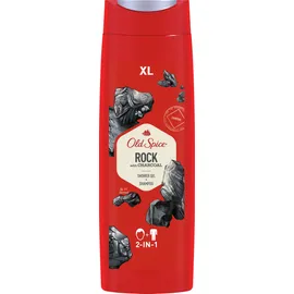 Old Spice Rock with Charcoal Αφρόλουτρο & Σαμπουάν Για Άνδρες 400ml