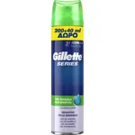 Gillette Series Gel Ξυρίσματος Sensitive Skin 200ml + 40ml Δώρο