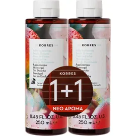 Korres Aφρόλουτρο Άνθη Ροδακινιάς 250ml 1+1 Δώρο