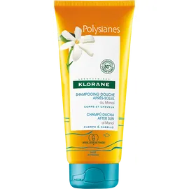 Klorane Ζελ ντους για σώμα και μαλλιά Polysianes, με Monoi Apres Soleil 200ml