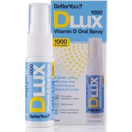 BetterYou DLux 1000 Vitamin D Daily Oral Spray 15ml