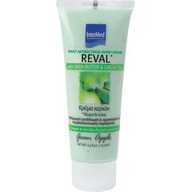 Intermed Reval Daily Hand Cream Green Apple 75ml - Καθημερινή Αντιβακτηριδιακή Κρέμα Χεριών
