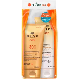 Nuxe Set Sun Delicious Lotion SPF30 150ml & ΔΩΡΟ After Sun Hair & Body Shampoo 200ml