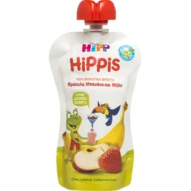 Hipp Hippis Φράουλα, Μπανάνα & Μήλο 100gr