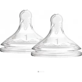 Dr. Brown's Θηλές Options+ επίπεδο 1 (WN) , 0 έως 3 μηνών (2 τεμ.)