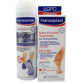 Hansaplast Foot Expert Anti Callus 75ml & Silver Active 150ml