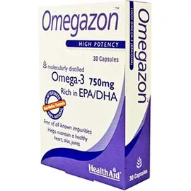 HEALTH AID Omegazon, Omega 3 Fish Oil - 30caps
