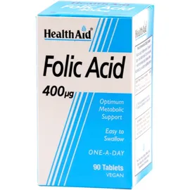HEALTH AID Folic Acid 400μg - 90tabs