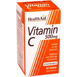 HEALTH AID Vitamin C 500mg - 60 μασώμ. δισκία