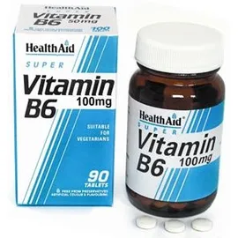 HEALTH AID Vitamin B6 100mg 90Tabs