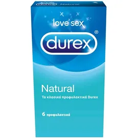 Durex Natural Προφυλακτικά 6pcs