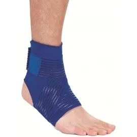 ADCO NEOPRENE ANKLE SUPPORT WITH WRAP Χ-LARGE ANKLE CIRCUMFERENCE 32-35CM 05403
