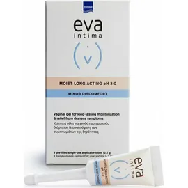 Intermed Eva Moist Long Acting Vaginal Gel pH 3.0 - 9τμχ