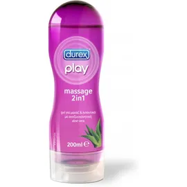 Durex Play Massage 2in1 Λιπαντικό Aloe Vera 200ml