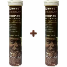 KORRES Echinacea & Vitamin C - 20 Αναβράζοντα Δισκία, 1+1 ΔΩΡΟ