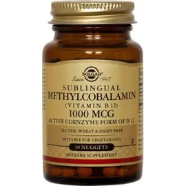 Solgar Vitamin B12 1000mg Methylcobalamin 30nuggets