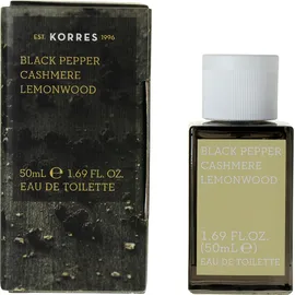 KORRES Βlack Pepper Cashmere Lemonwood  Ανδρικό Άρωμα 50ml
