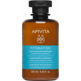 APIVITA Hydration, Σαμπουάν Ενυδάτωσης Με Υαλουρονικό Οξύ & Αλόη - 250ml