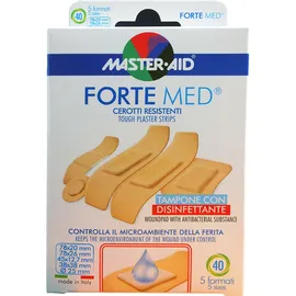 MASTER AID Forte Med  Αυτοκόλλητες, Αντικολλητικές Γάζες 5 Μεγέθη 40μχ