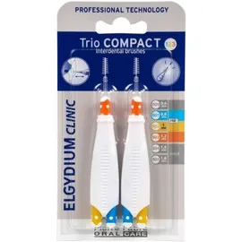 ELGYDIUM Trio Compact 123 Mix, Μεσοδόντια Βουρτσάκια 2τμχ