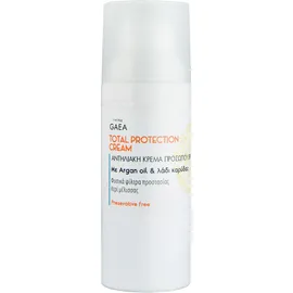 THINK GAEA Total Protection Cream Αντηλιακή Κρέμα Προσώπου SPF50 50 ml