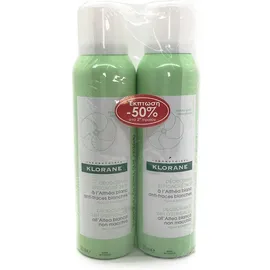 KLORANE Σετ Deodorant, Αποσμητικό Σπρέι με Λευκή Αλθέα, 50% στο 2ο Προϊόν - 2x125ml