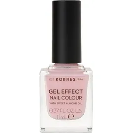 KORRES Gel Effect Nail Colour 05 Candy Pink Με Αμυγδαλέλαιο 11ml
