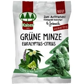 KAISER Grune Minze Eukalyptus-Citrus Καραμέλες για το Βήχα 60gr