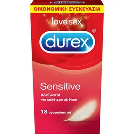 DUREX Sensitive 18τμχ