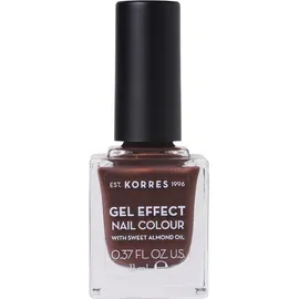 KORRES Gel Effect Nail Colour With Sweet Almond Oil No.61 Seashell 11ml