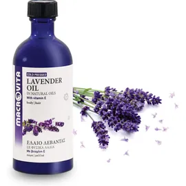 MACROVITA Lavender Oil, Έλαιο Λεβάντας Ψυχρής Πίεσης 100ml