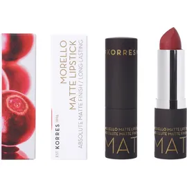 KORRES Morello Matte Lipstick 59 Burgundy Red 3.5gr