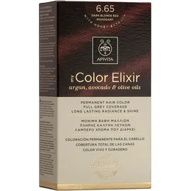 APIVITA My Color Elixir, Βαφή Μαλλιών No 6.65 - Έντονο Κόκκινο