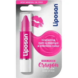 Liposan Crayon Lipstick Hot Pink 3gr