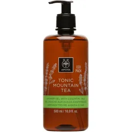 Apivita Tonic Mountain Tea Body Shower Gel 500ml