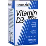 Health Aid Vitamin D3 1000IU 120tabs