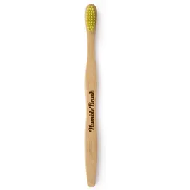 THE HUMBLE CO Humble Brush, Οδοντόβουρτσα Bamboo Ενηλίκων - Medium Κίτρινη