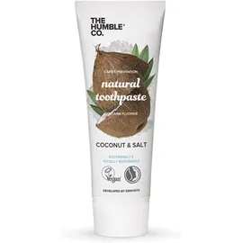 THE HUMBLE CO Natural Toothpaste Coconut & Salt, Φυσική Οδοντόκρεμα Καρύδα και Αλάτι - 75ml