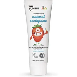 THE HUMBLE CO Kids Natural Toothpaste Strawberry, Παιδική Φυσική Οδοντόκρεμα Φράουλα - 75ml