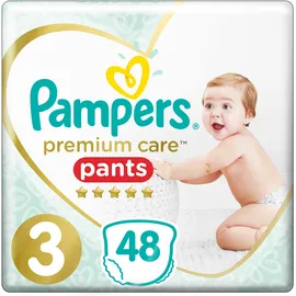 PAMPERS Premium Care Pants No 3 (6-11kg) - 48τμχ