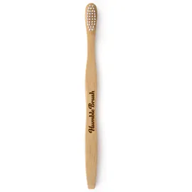 THE HUMBLE CO Humble Brush, Οδοντόβουρτσα Bamboo Ενηλίκων - Soft Λευκή