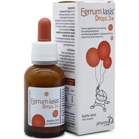 PHARMA Q Ferrum Iasis Drops 3+, Συμπλήρωμα Διατροφής με Σίδηρο - 30ml