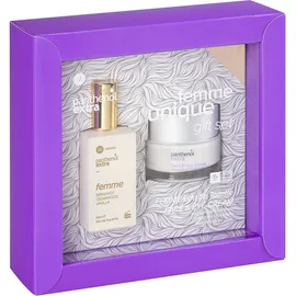 PANTHENOL Extra Femme Unique Gift Set, Eau De Toilette - 50ml & Face & Eye Cream - 50ml