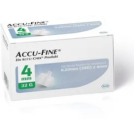 ROCHE Accu - Chek 0.23mm (32G) x 4mm Αποστειρωμένες Βελόνες για Πένα Ινσουλίνης - 100τμχ