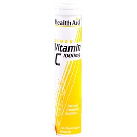 HEALTH AID Vitamin C 1000 Λεμόνι - 20 αναβρ. δισκ.