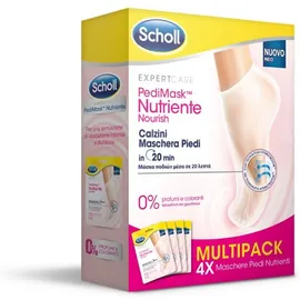 SCHOLL PediMAsk, Μάσκα Ποδιών 0% Άρωμα- 4 ζευγάρια