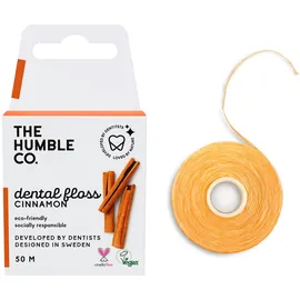 THE HUMBLE CO Dental Floss, Οδοντικό Νήμα με Γεύση Κανέλα - 50m