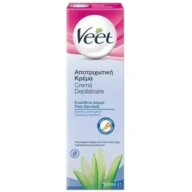 VEET Αποτριχωτική Κρέμα για Ευαίσθητη Επιδερμίδα -  100ml